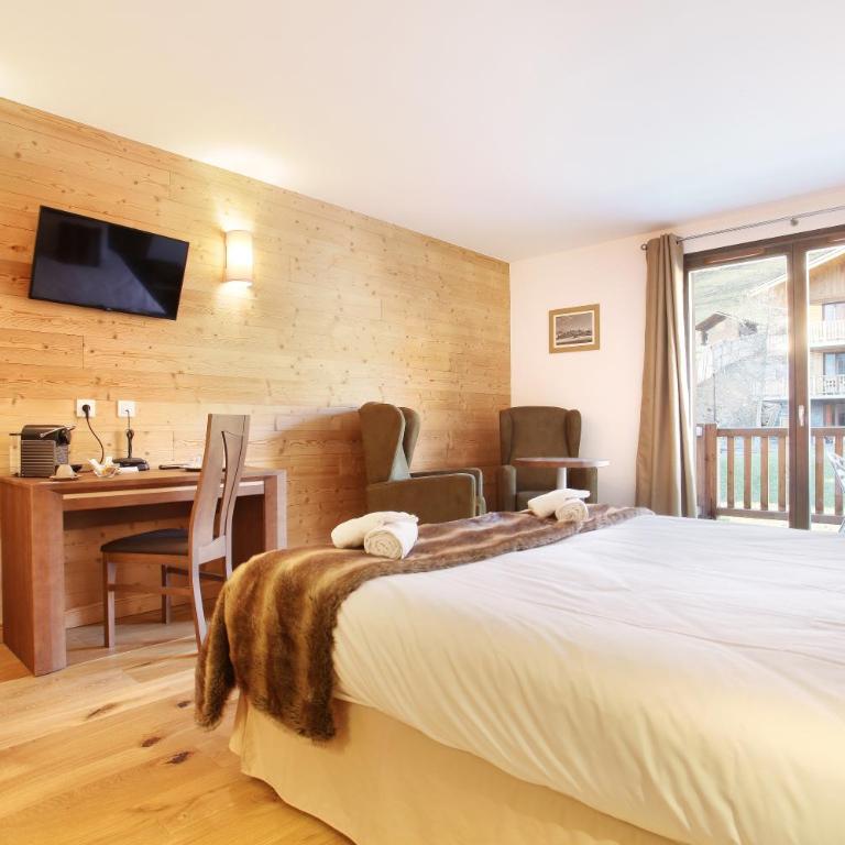 Hôtel et Spa Le Chamois by Odalys - Chambre Double Standard - 2