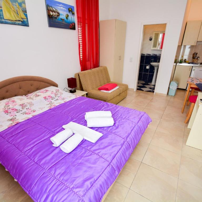 Apartments Kristina Jaz Budva - Studio Apartment with Sea View - 9