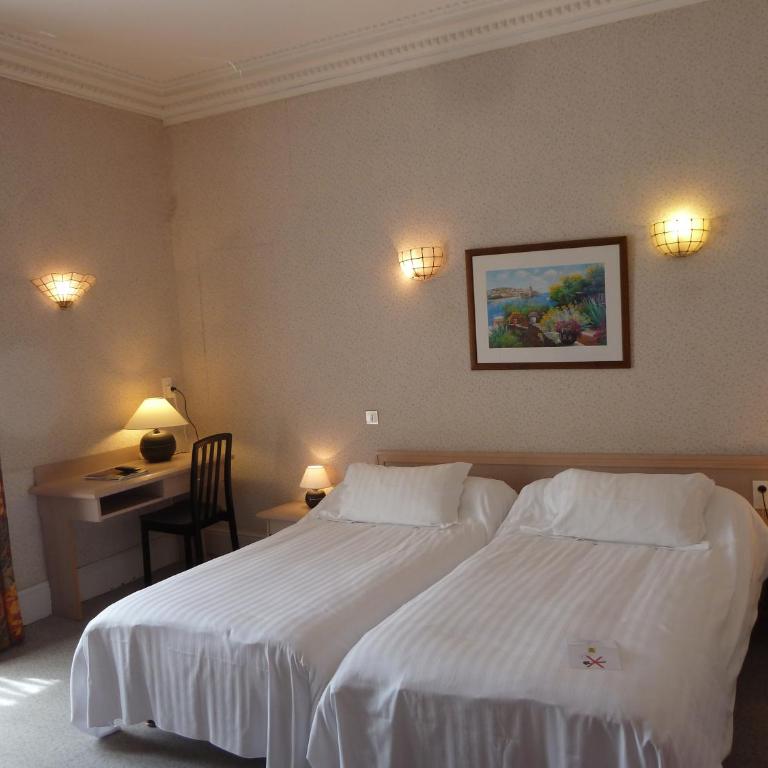Midland Hôtel - Restaurant Le Derby's - Grande Chambre Lits jumeaux avec baignoire - 1