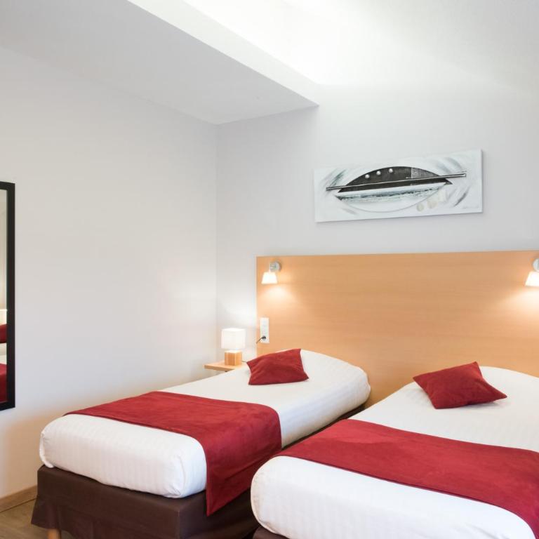 Carré Py' Hôtel - Camera Comfort Doppia con Letti Singoli con Vista Valle - 5