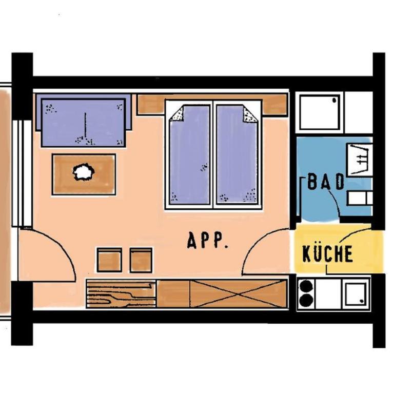 Appartementhaus Josef - Apartment mit Balkon - 4
