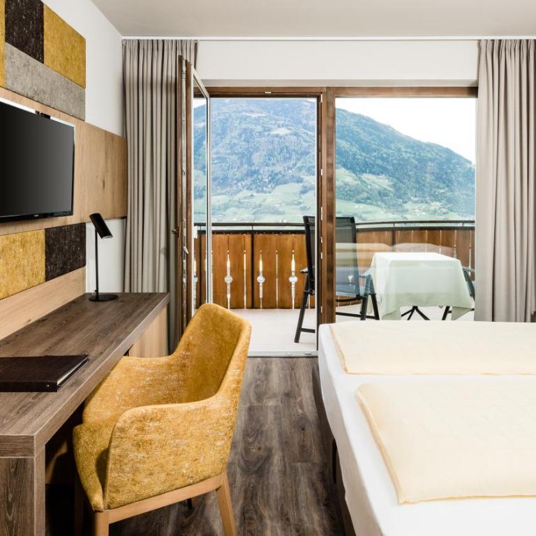 Hotel Krause - Habitación Doble con vistas a la montaña - Lado sur - 9