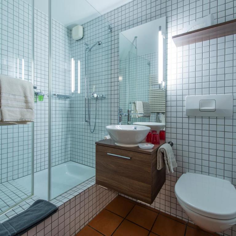 Hotel Glocke - Einzelzimmer mit Bergblick - 7
