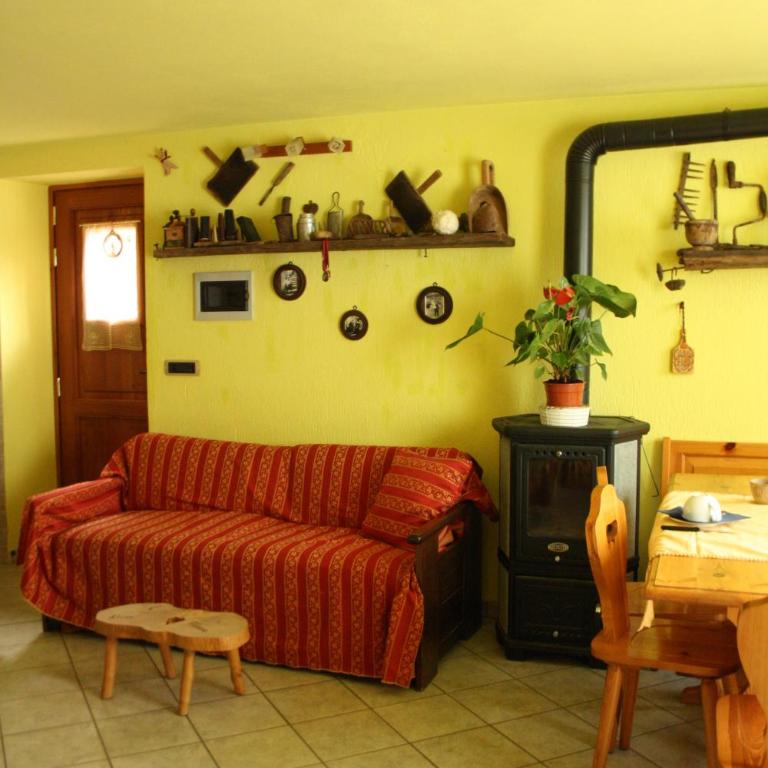 B&B La Borma di Pombo - Chambre Double ou Lits Jumeaux Deluxe - Vue sur Montagne - 1