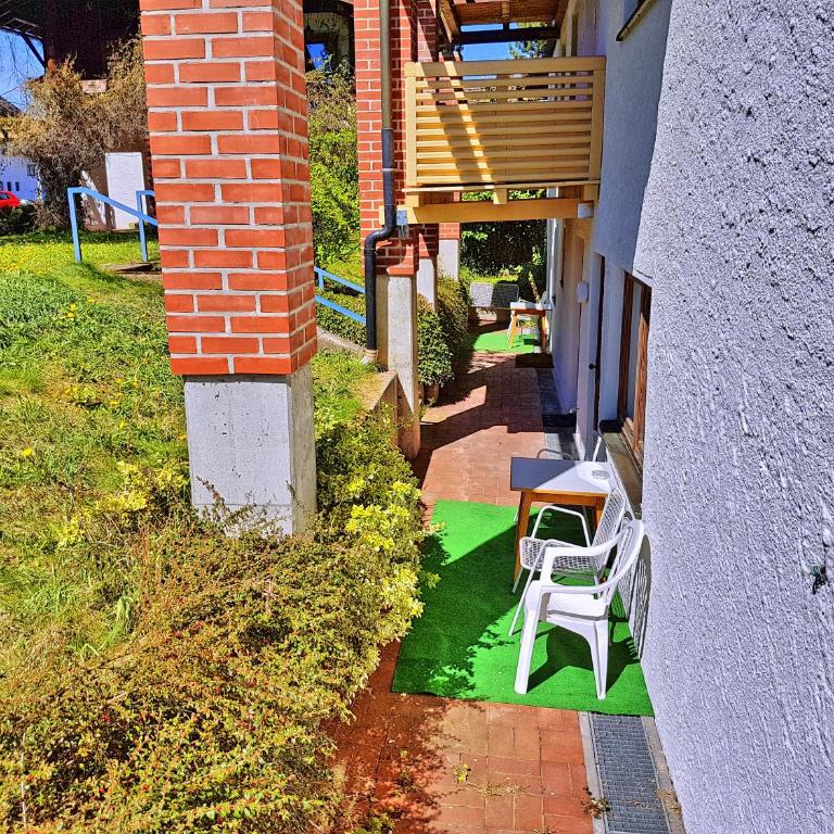 Gästehaus zur Färbe Apartments - Apartment mit 1 Schlafzimmer und Terrasse - Keller - 3