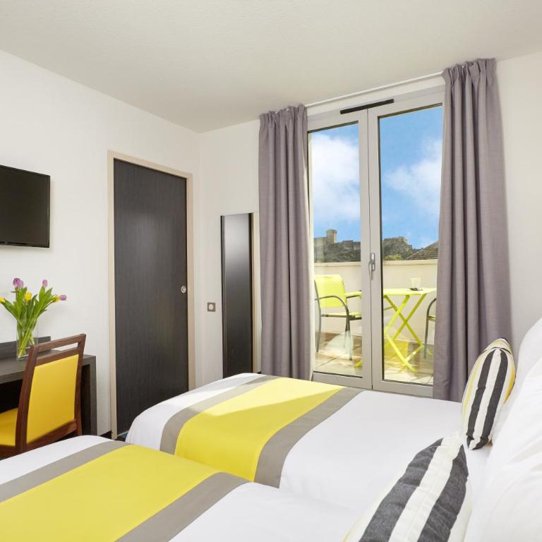 Hôtel Astrid - Chambre Lits Jumeaux Deluxe - 1