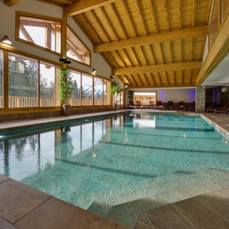 CGH Résidence Boutique Les Chalets de Léana - Appartement 3 Chambres avec Accès Spa (8 Adultes) - 8