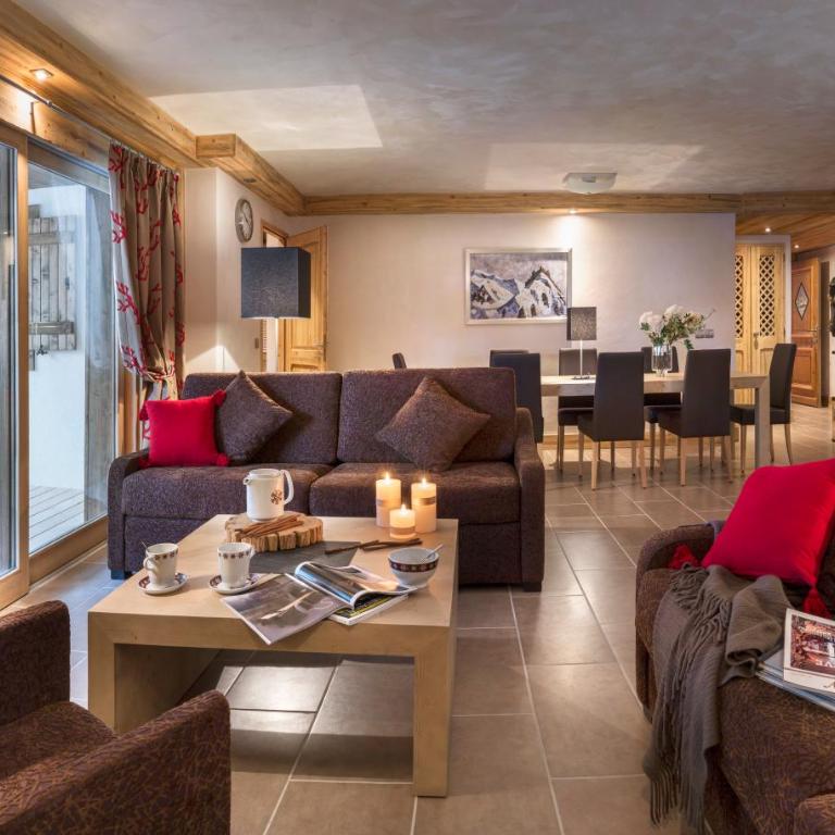 CGH Résidence Boutique Les Chalets de Léana - Appartement 3 Chambres avec Accès Spa (8 Adultes) - 1