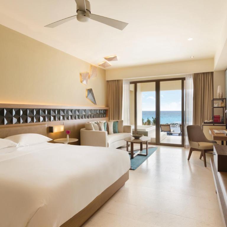 Hyatt Ziva Cancun All-Inclusive - Master King Room - Swim Up/Oceanfront - 2