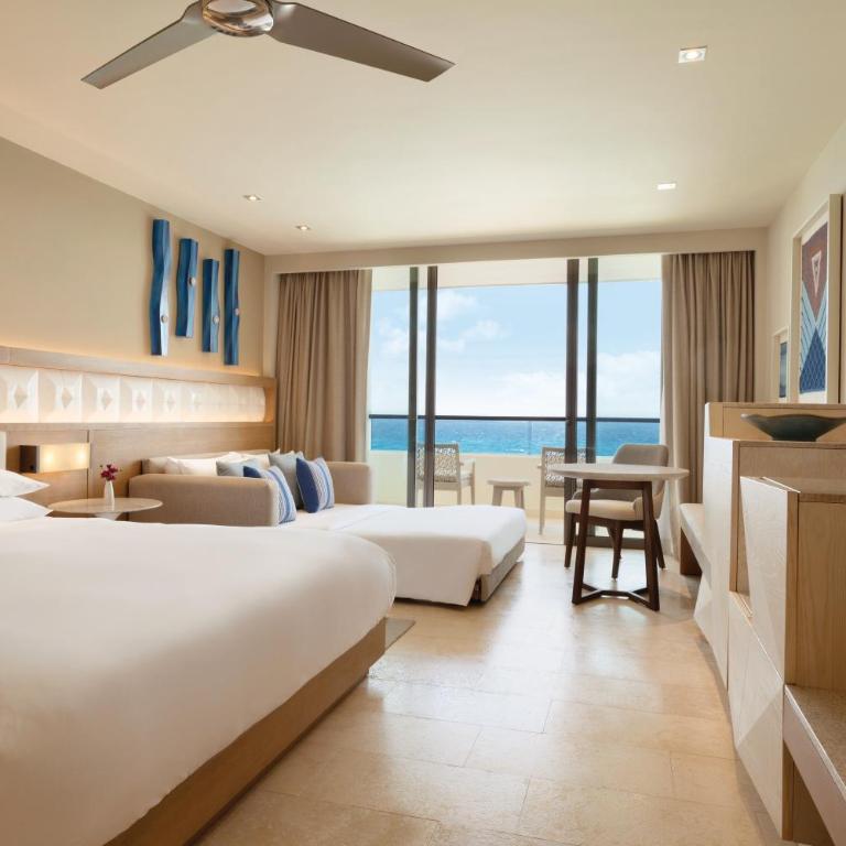 Hyatt Ziva Cancun All-Inclusive - King Room with Sofa Bed - Oceanfront - 5