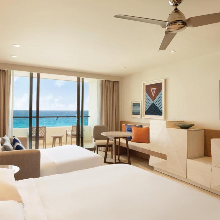 Hyatt Ziva Cancun All-Inclusive - King Room with Sofa Bed - Oceanfront - 6