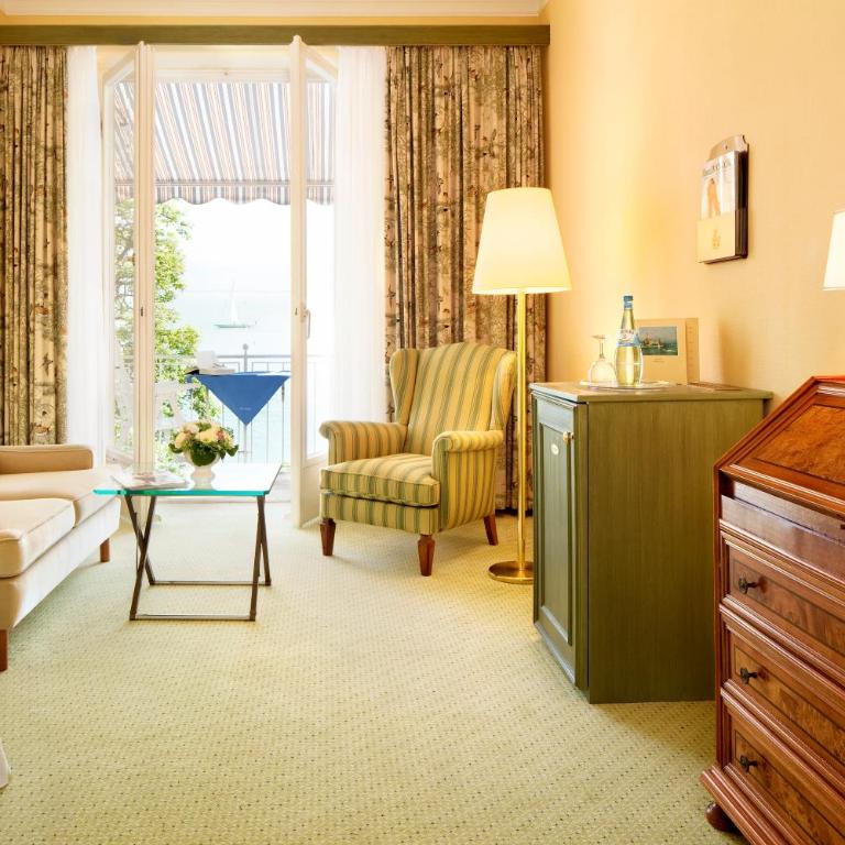 Hotel Bad Schachen - Einzelzimmer mit Balkon Seeseite - 5