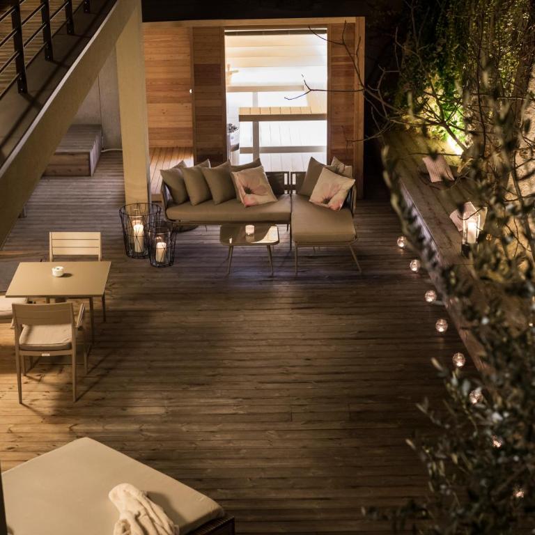 Designhotel Gius La Residenza - Suite Deluxe con bañera de hidromasaje y sauna - 6