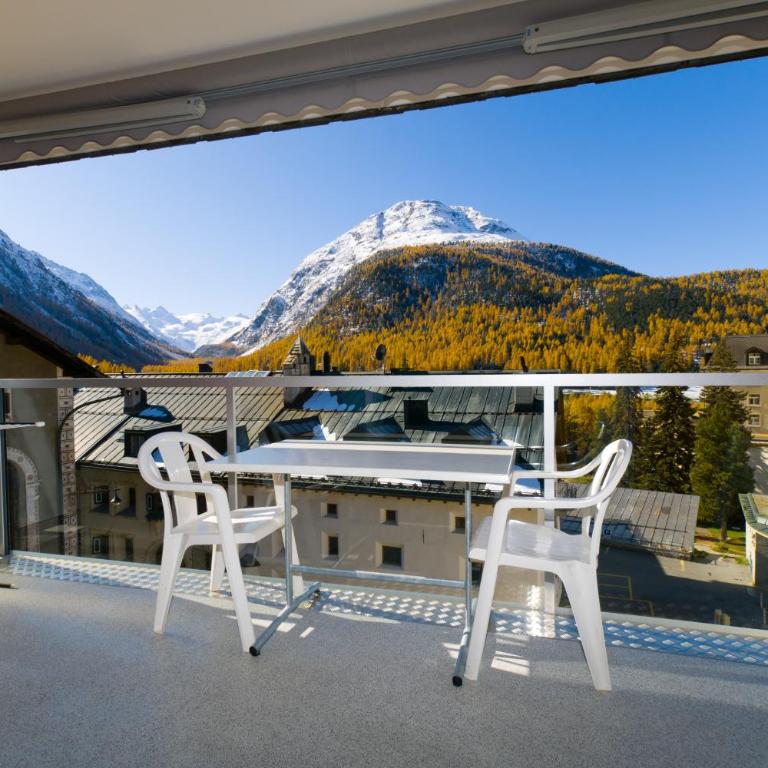 Apartment Kesch Chesa Quadrella - Apartment mit Balkon - 16