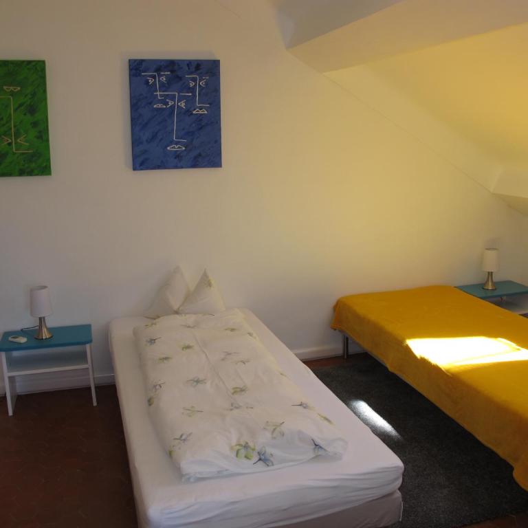 Villa Belle Rive - Chambre Double ou Lits Jumeaux Économique avec Douche et Toilettes Communes - 4