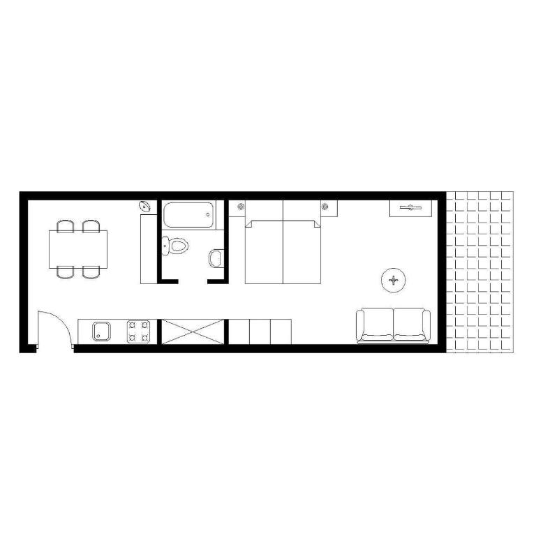 Apartment Bünda - Apartment mit 1 Schlafzimmer - 7