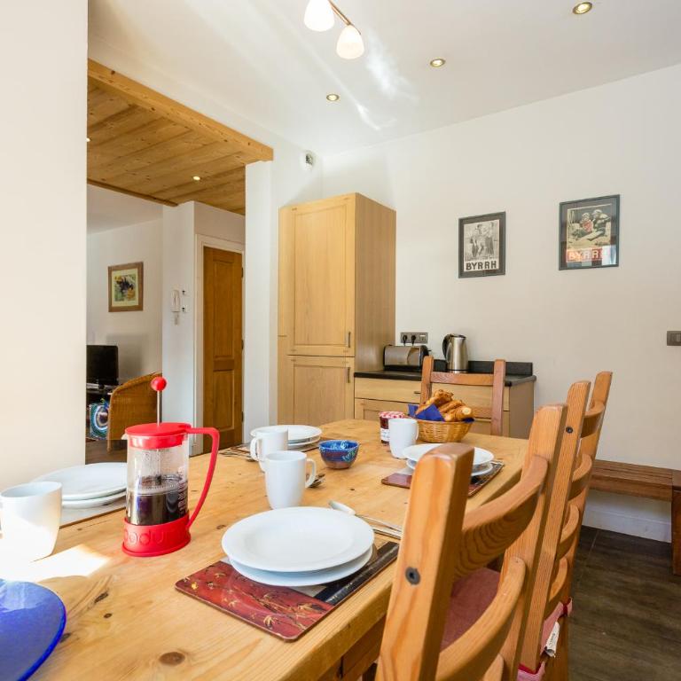 Lodge aux Praz - Appartement Supérieur avec Sauna - 13