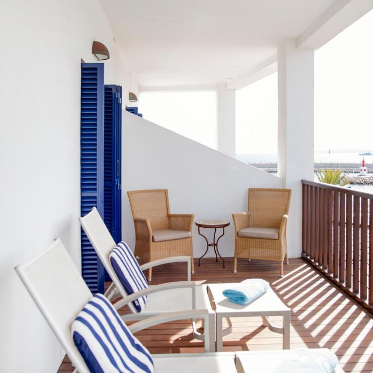 Portixol Hotel & Restaurant - Zimmer mit Terrasse und Hafenblick - 1