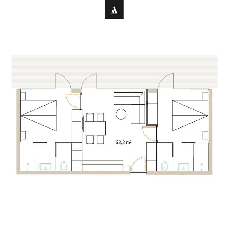 Apart6580 - Apartment mit Blick auf die Berge - 12