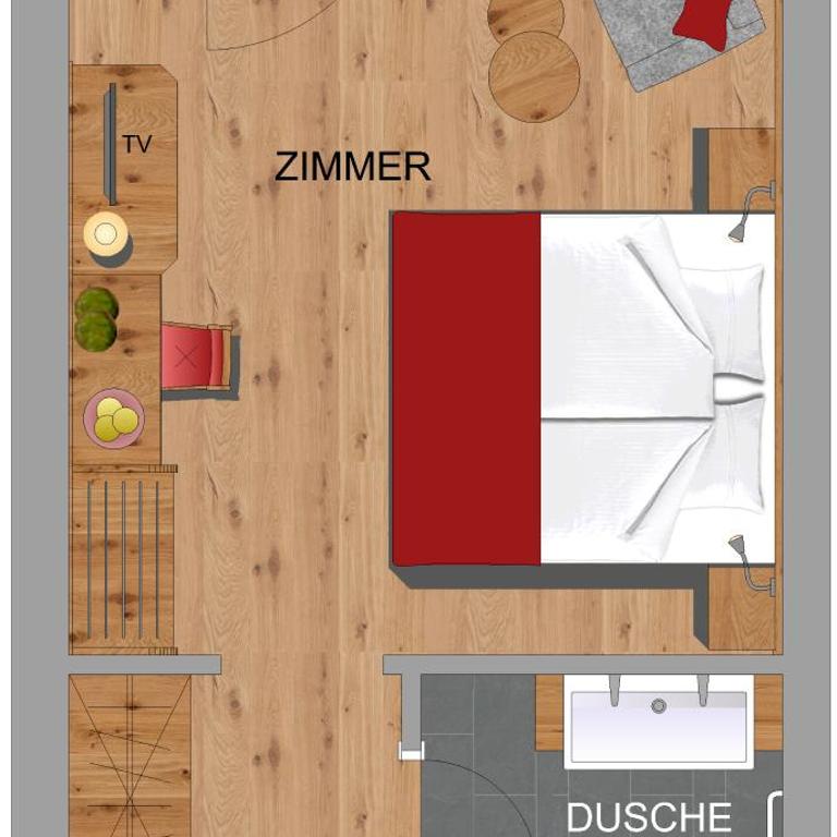 Familienhotel Christoph - Doppelzimmer mit Balkon - 5