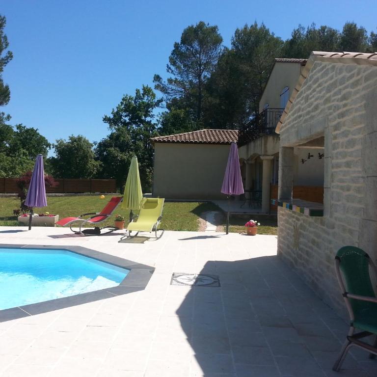 Chambres d'hôtes Mille et une nuits en Provence - Chambre Double avec Salle de Bains Commune - 16