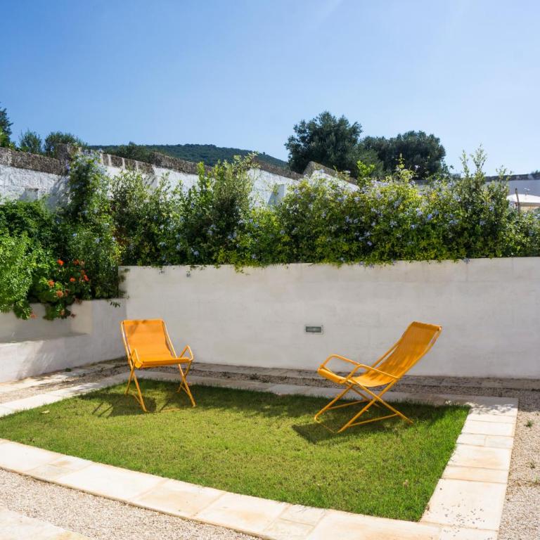 Masseria Capece - Camera Matrimoniale/Doppia con Letti Singoli con Vista Giardino - 4