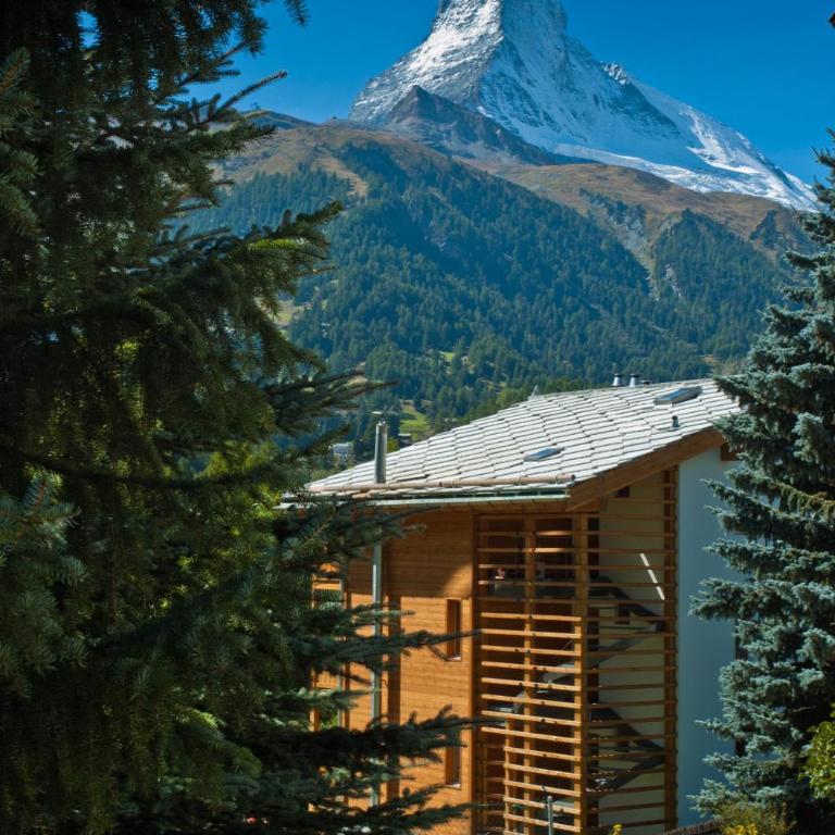 Chalet Z`Wichjehüs - Apartment mit 2 Schlafzimmern und Panoramablick - Dachgeschoss - 21