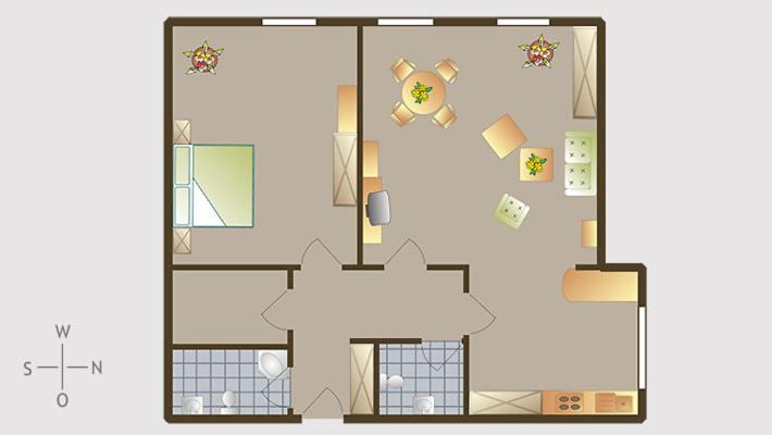 Ferienwohnungen Thannheimer - Apartment 3 mit Bergblick - 2