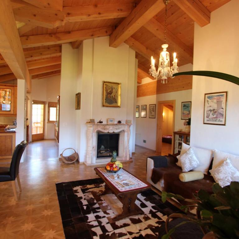 Chalet Du Mont - Apartment mit Blick auf die Berge - 14