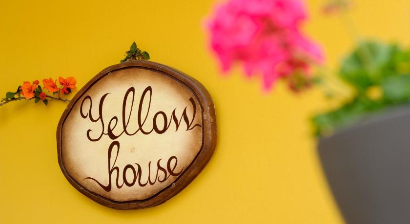 Yellow house photo