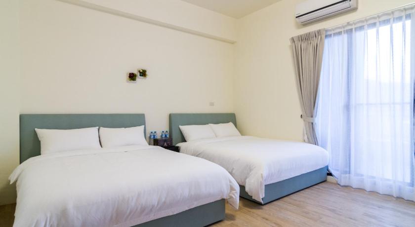 Fyrbäddsrum med terrass