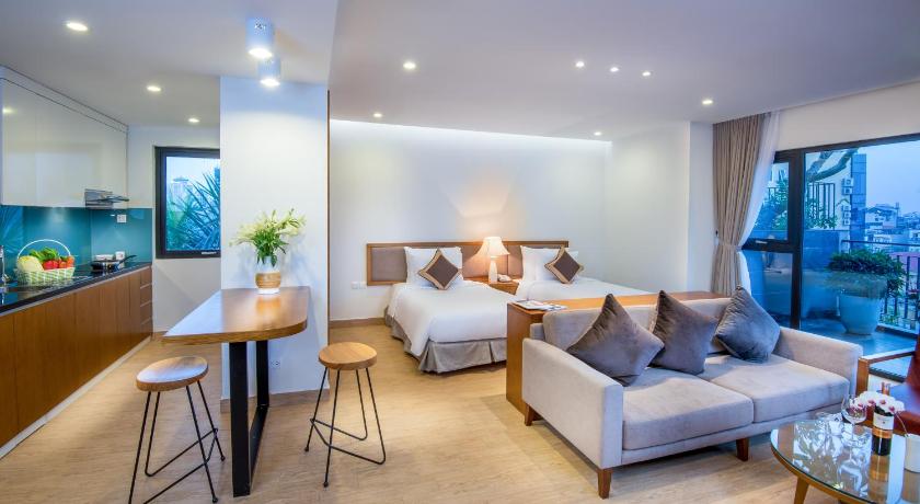 하노이 드림 호텔 앤 아파트먼트 (Dream Hotel and  Apartment) 4성급 호텔 전망