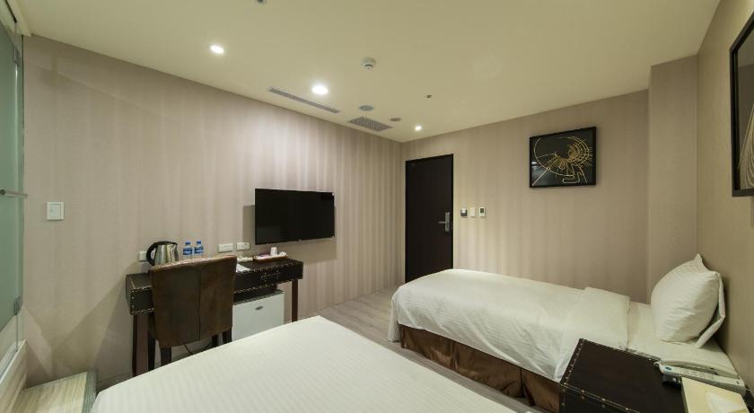 スタンダード ツインルーム（窓なし） (Standard Twin Room without Window)の画像 1
