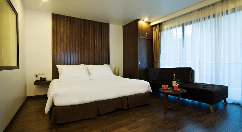 ハノイ Inearth Hotel - 华夏商务酒店 3つ星 ホテル 外観