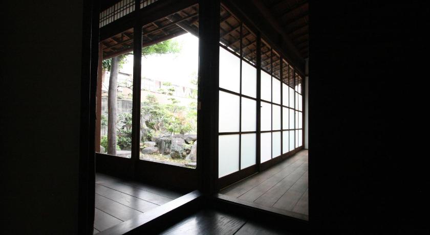 a window that is open in a room, HARUYA Naramachi in Nara