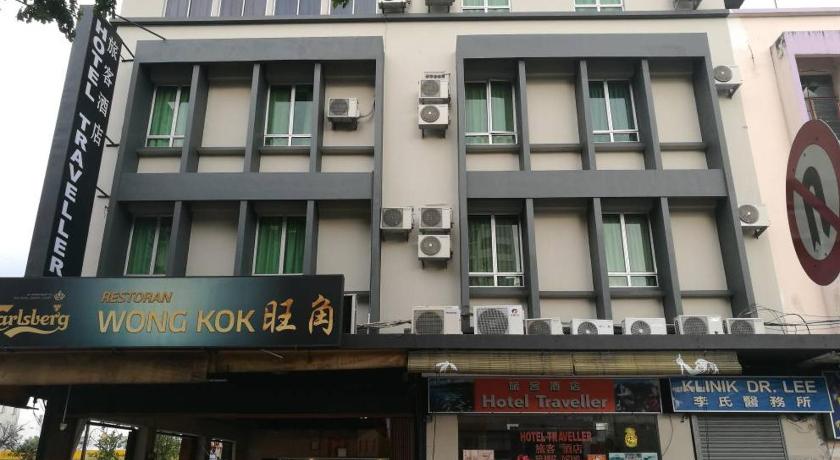 コタキナバル Hotel Traveller 1つ星 ホテル 眺望