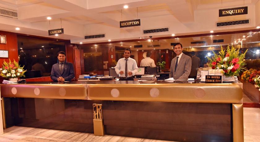 Mangalore Hotel Poonja International 3-Star Hotel lobby