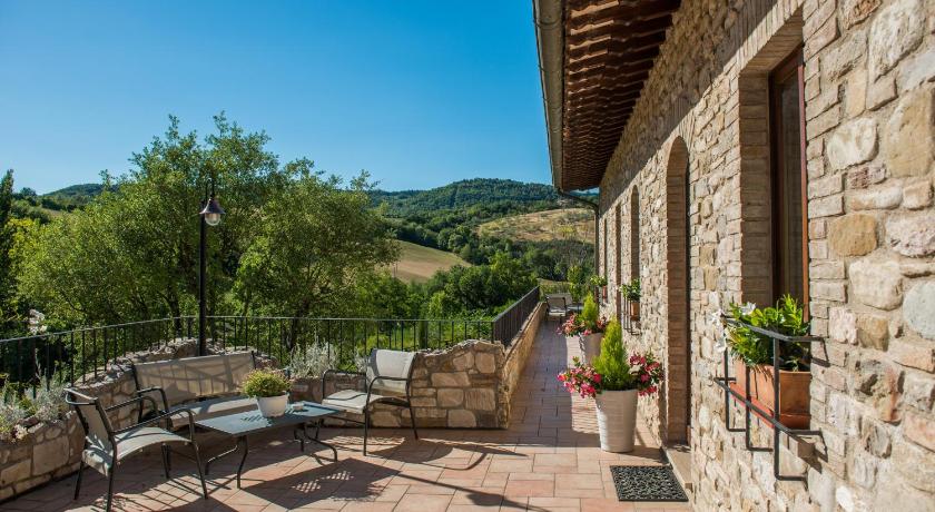 아시시 안티카 폰테 (Antica Fonte) 4성급 게스트하우스 전망