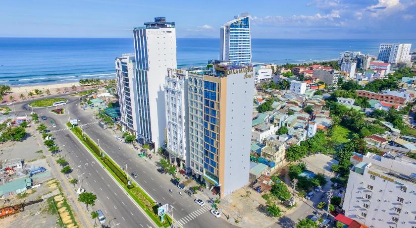 a large city with a lot of tall buildings, Dana Marina Boutique Hotel in Da Nang