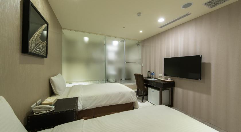 スタンダード ツインルーム（窓なし） (Standard Twin Room without Window)の画像 3
