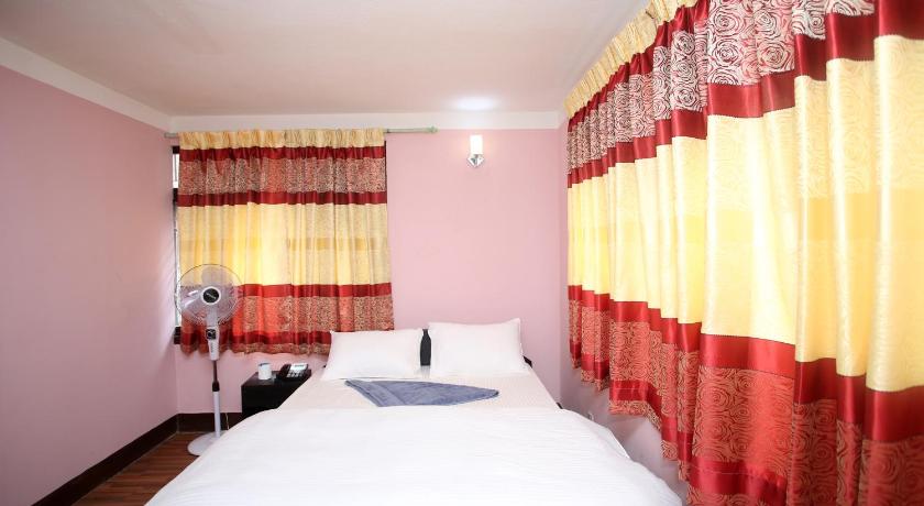 Deluxe Double Room with Balcony, Mitra Garden Inn in Kathmandu