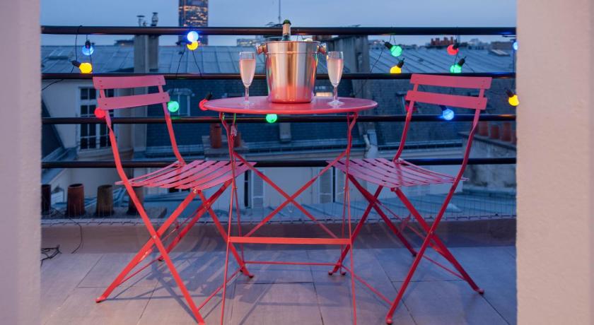 Eiffel Tower view terrace Saint Germain des Pres - image 6