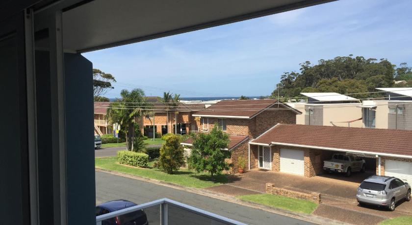 a house with a view of a city, Aquarius Apartments Mollymook in Mollymook