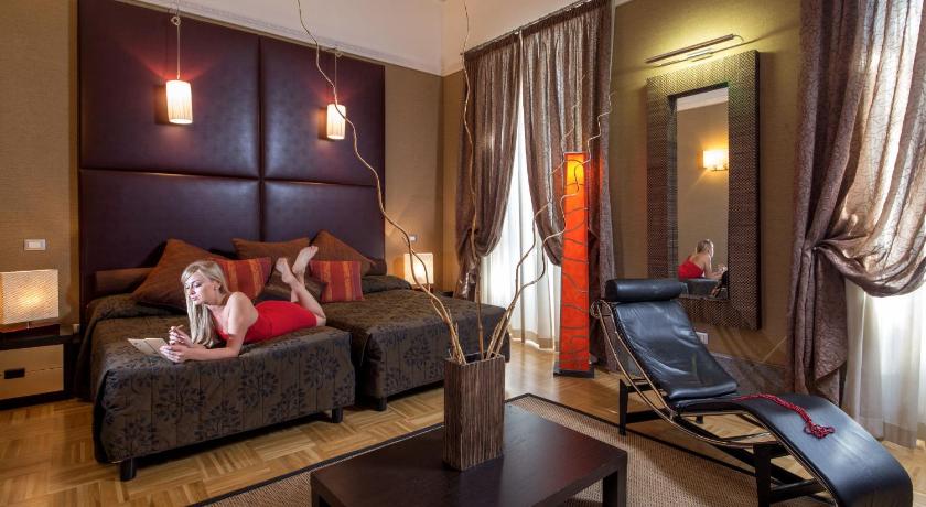 罗马 Hotel Morgana 4星级 酒店 套房