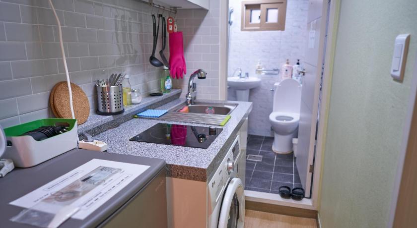 ソウル R Guesthouse Seoul Station 1つ星 ホテル レストラン