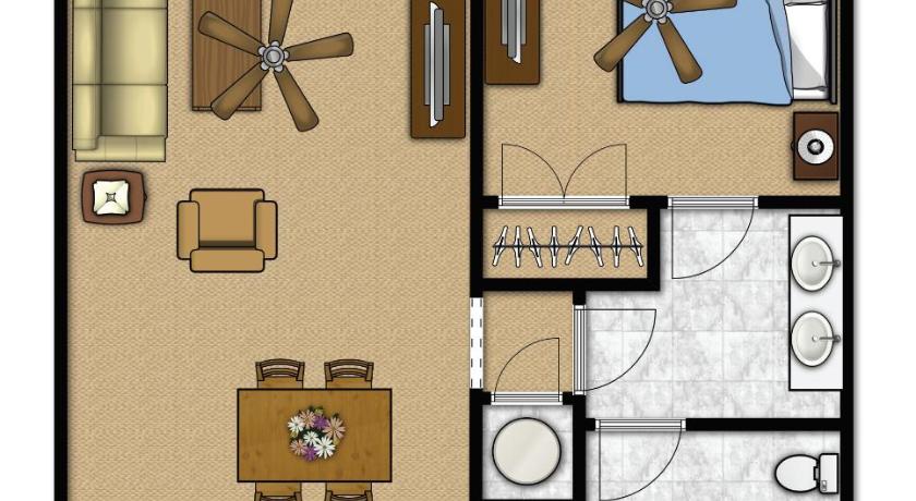 Image of Large One Bedroom Apartment - North 10