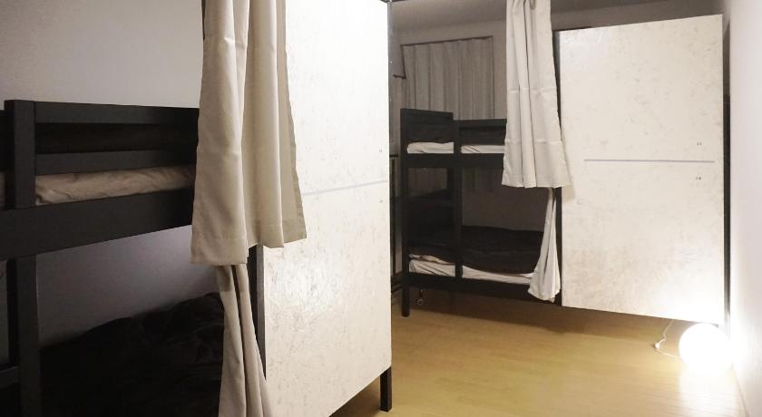 Våningssäng i sovsal för både män och kvinnor Guesthouse 66