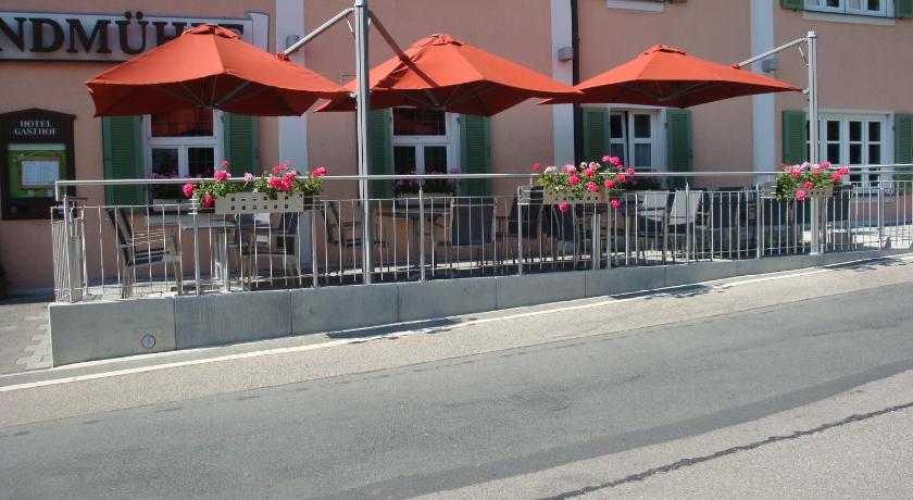 Balcony/terrace, Hotel Restaurant zur Windmuhle in Ansbach