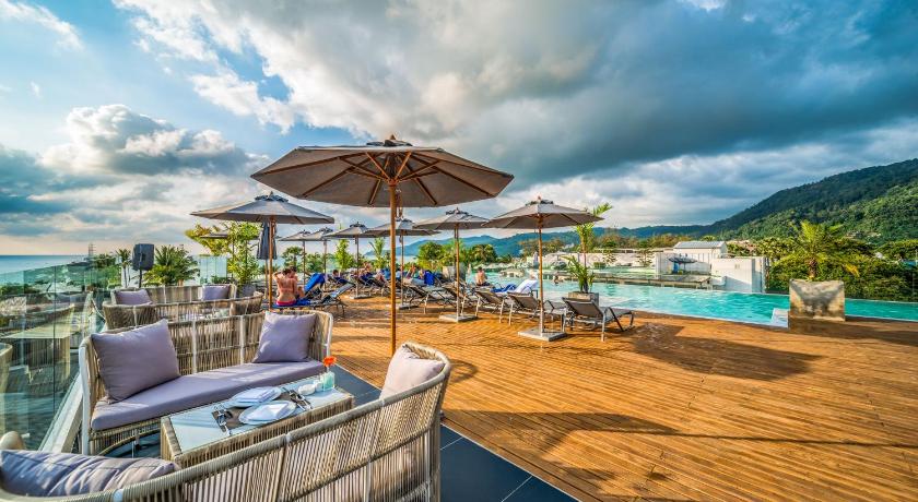 普吉岛 Hotel Clover Patong Phuket 4星级 酒店 泳池