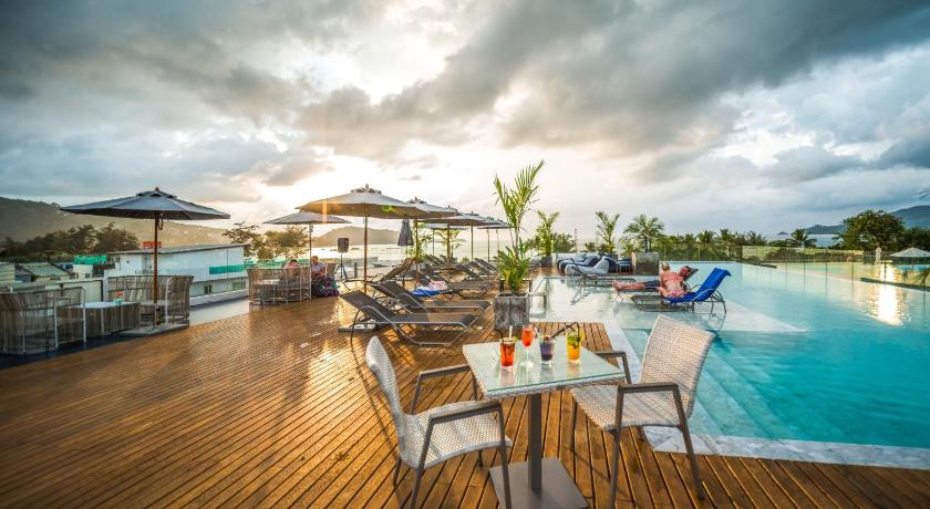 普吉岛 Hotel Clover Patong Phuket 4星级 酒店 景观